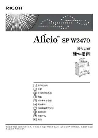 Ricoh理光Aficio SP W2470
